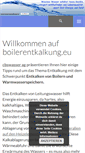 Mobile Screenshot of boilerentkalkung.eu